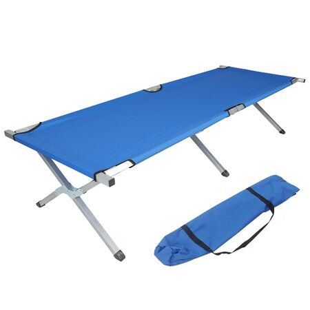 Catre Plegable Gadnic Aluminio Polyester 120kg
