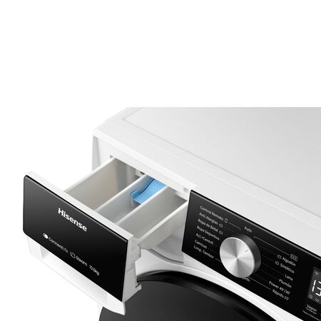 Lavarropas Hisense Wf3s1043bw Inverter Frontal 10,5kg 1400rpm A+++ 