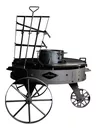 Fogon Asador Tromen Duomo Grande con Carro - Miniatura 2