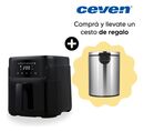 Combo Freidora De Aire 5 L Tacho De Basura Automatico Ecopro Negro - Miniatura 2