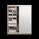 Placard Corredizo 1,50 2 Cajones Nevado Everest Tables - Miniatura 2