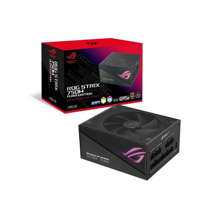 Fuente Asus 750W Rog Strix Gold Aura Edition - Vista principal