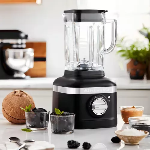 Licuadora Kitchenaid Negra Con Jarra De Vidrio Color Negro - Vista 2