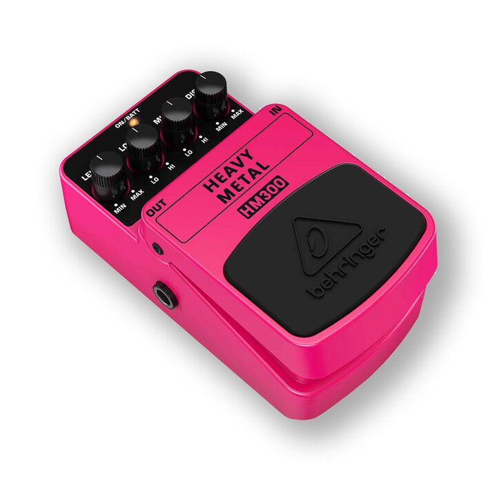 PEDAL DE EFECTOS BEHRINGER HM300 FUCSIA - Vista 2