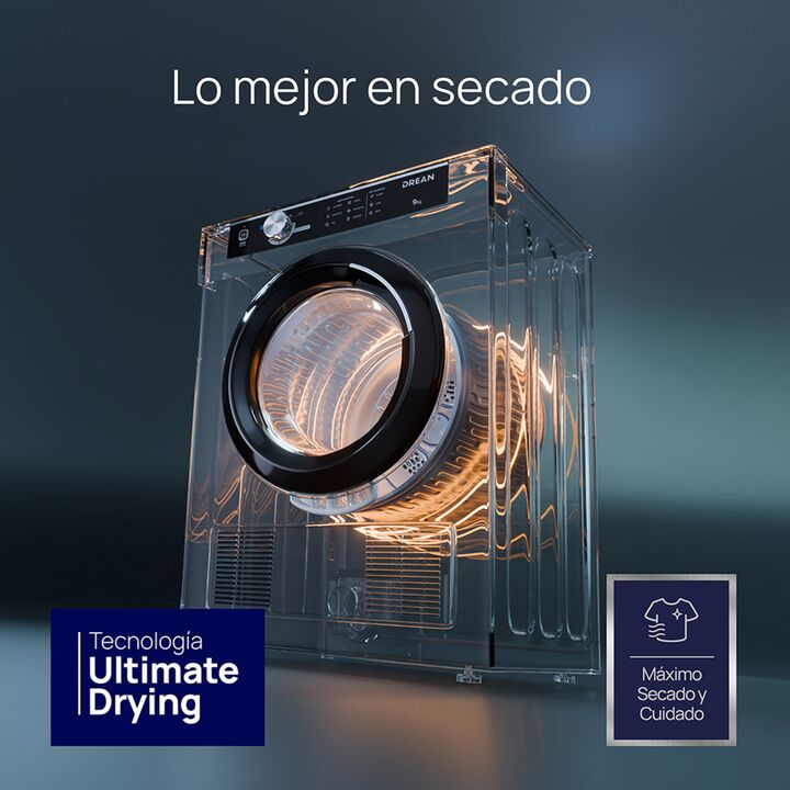 Secarropas por calor DREAN SED090VBCL0 9 Kg Blanco - Vista 10