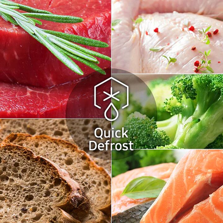 Microondas Samsung MG22M8074CT 22L Sensor Humedad Silver - Vista 5