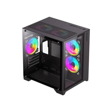 Gabinete Gamemax Infinity Mini BK Flex-Atx
