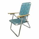 Reposera Sillon Plegable Descansar 5 Posiciones Aluminio 80001 - Miniatura 5