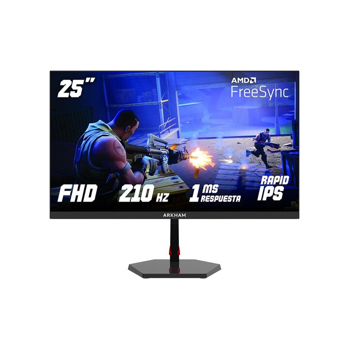Monitor Arkham 25 Gamer 210Hz IPS FHD 1Ms HDMI - Vista 1