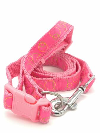 Correa De Perro Con Collar ROSA - 90485 ROS