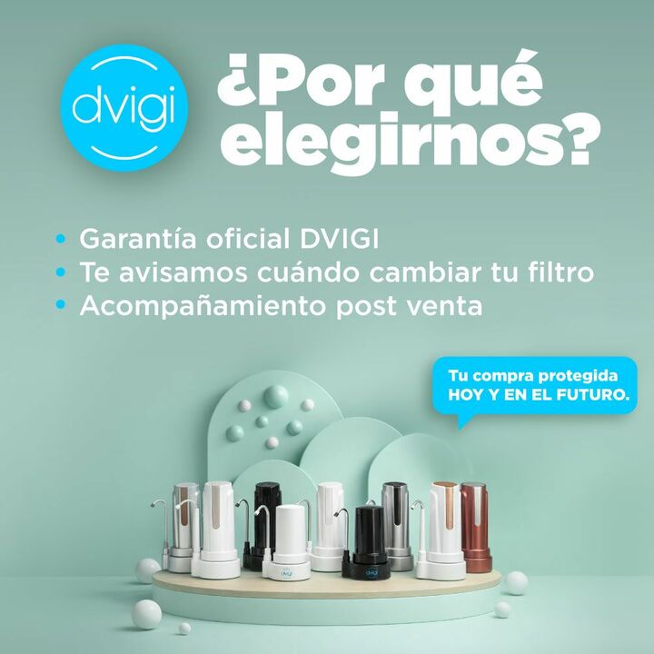 Filtro Purficador de Agua COMPACT Dvigi - Vista 2