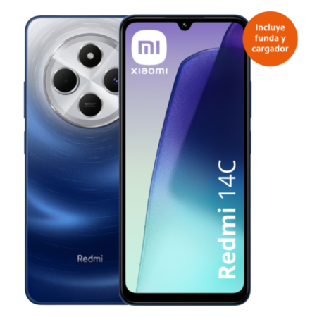 (H) XIAOMI REDMI 14C STARRY BLUE 4+128GB LIBRE