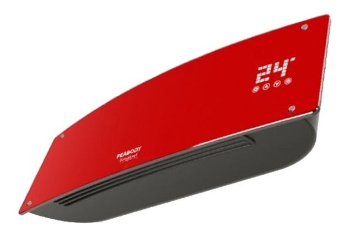 SPLIT CALOVENTOR PEABODY PE-CV20R - ROJO, 2000W, C/CONTROL REMOTO, SISTEMA PARA MONTAR EN LA PARED - Vista 2