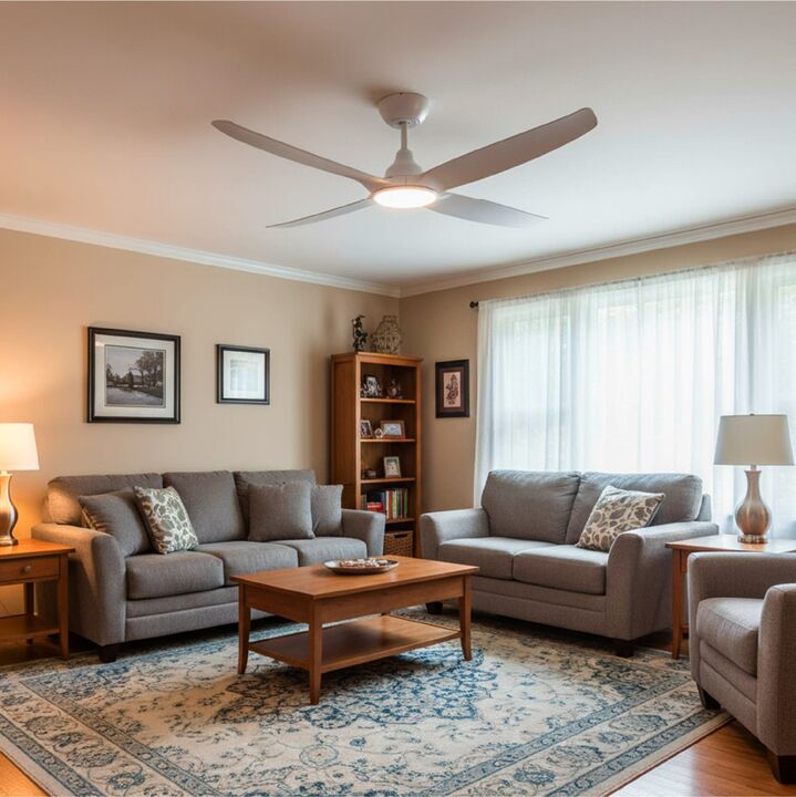 Ventilador de Techo Philco Luz LED 38W Blanco TEB5634LP - Vista 7