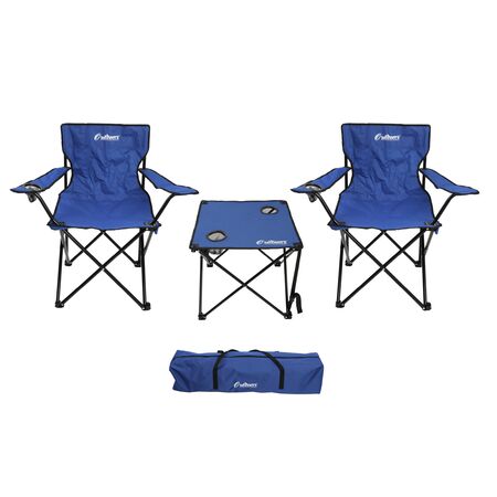 SET DE CAMPING CON MESA Y SILLAS S2001 CELESTE OUTDOORS