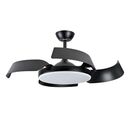 Ventilador De Techo Protalia Rectractil Negro - Miniatura 1