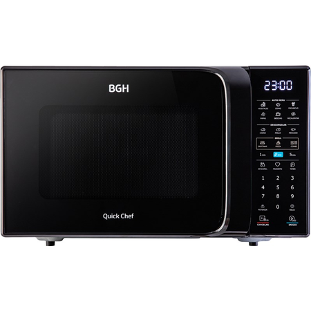 Microondas Bgh B223Dn20 23L 800W Digital Grill Negro