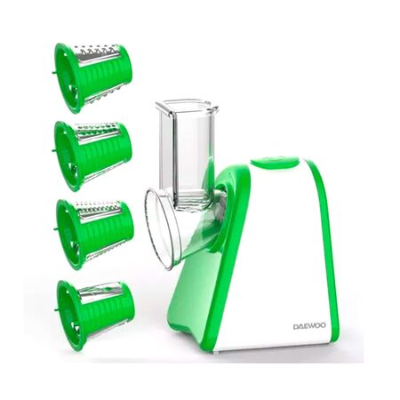 Rallador Electrico Daewoo DFP903N Rebana Pica Queso Pure Salad Maker