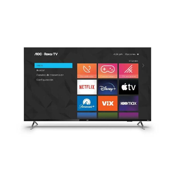 TV LED FHD 43" AOC 43S5135/77G - ROKU SMART TV - Vista 1
