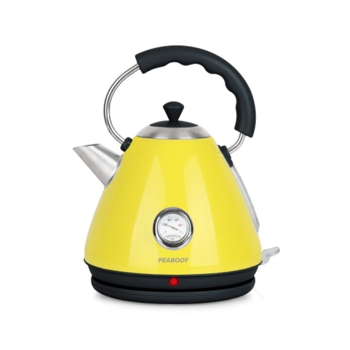 PAVA ELECTRICA PEABODY VINTAGE PE-KV8213-A - AMARILLA, 1.7LT. - Vista 1