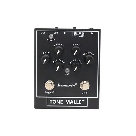 Efecto/Overdrive	DEMON FX	Tone Mallet	NEGRO