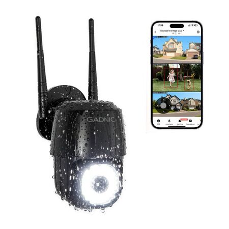 Cámara de Seguridad Gadnic Audio Bidireccional Full HD 1080p