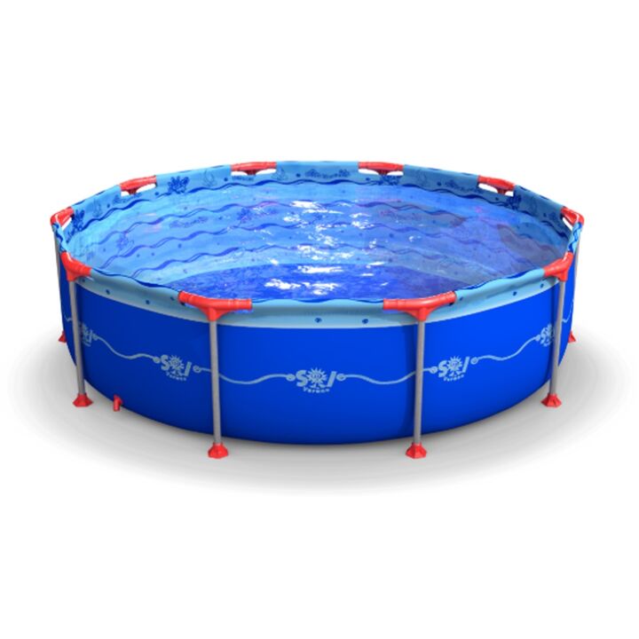 Pileta Sol de Verano 5000 Lts Arco 10 Redonda - Vista principal