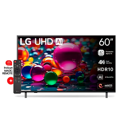 Smart Tv Led Lg 60 Pulgadas 4K 60Ua8050Psa