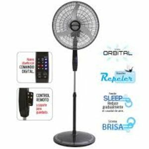 VENTILADOR DE PIE LILIANA VPD 20R PALAS METALICAS - 4604131