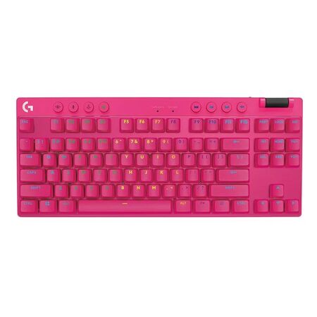 Teclado Logitech PRO X TKL Magenta Lightspeed 920-012154