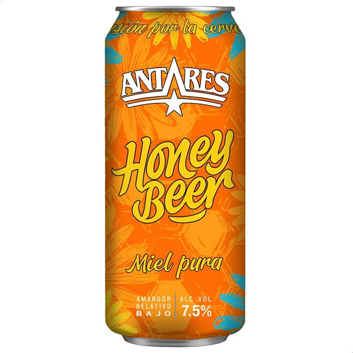 Cerveza Artesanal Antares Honey Lata x 6 - Vista 1