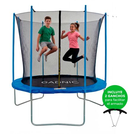 Cama Elastica 6ft Gadnic 182 cm Con Red de Protección