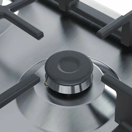 Anafe a gas BOSCH 5 hornallas 75cm Acero Inoxidable