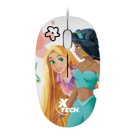 MOUSE XTECH XTM-D406PS  DISNEY PRINCESAS CON CABLE USB