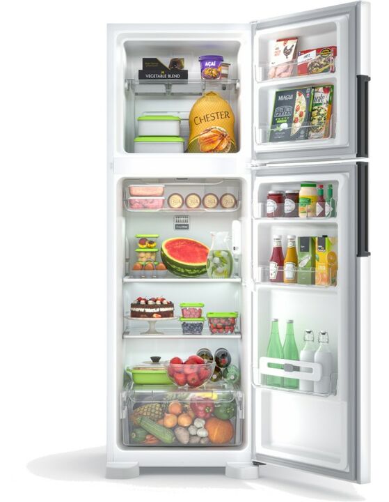 Heladera Whirlpool No Frost Inverter 386 Litros Wrm42Hbdim - Vista 2