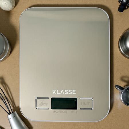 Balanza De Cocina Digital Acero Inoxidable Klasse 10Kg (KS2002)