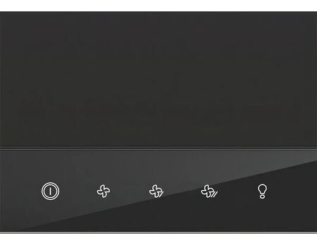 Campana Extractora Empotrable Hisense Ch6tl3db Panel Tactil Color Negro