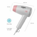 Secador De Pelo Atma Sp8904np 1200w 2 Velocidades - Miniatura 4