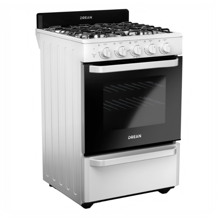 COCINA DREAN CD5603AB0 56cm MULTIGAS BLANCA - Vista principal