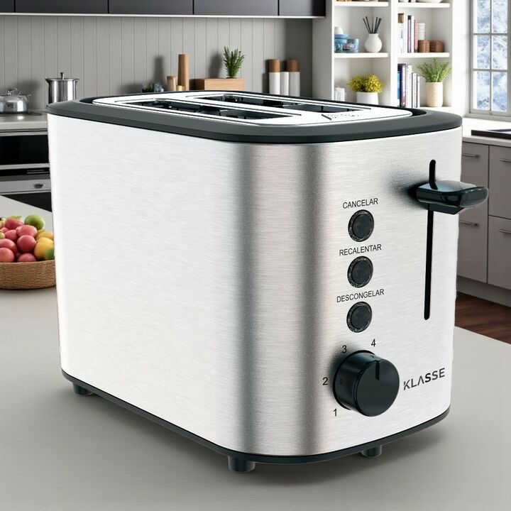 Tostadora Klasse acero inoxidable (KS8002) - Vista 2