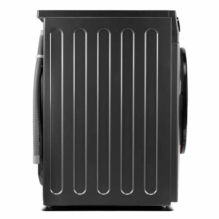 Lavasecarropas Midea Mf-200d120b/t-a1 Inverter Smart 12 Kg / 8GKG secador por calor 1400RPM GRIS