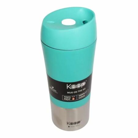 Vaso Térmico Keep Mug On The Go 400Ml  Color Celeste 