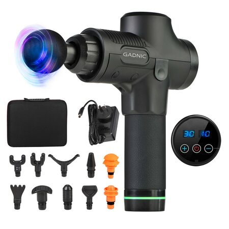 Pistola Masajeadora Exp Mass Gadnic 30 velocidades