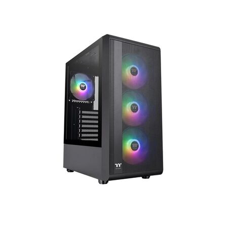 Gabinete Thermaltake S200 TG ARGB 4Fan Negro
