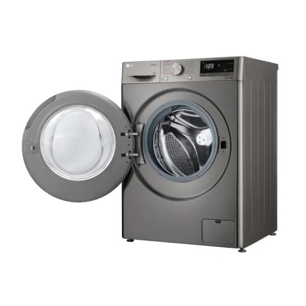 Lavarropas LG WM10VVC4S6 10kg 1400RPM Inverter Gris AI DD - Vista 9