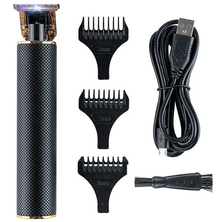 Máquina de Cortar Pelo Gadnic T900 Patillera Uso Profesional Recargable + 3 Peines 3W