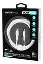 Cable De Silicona Argomtech Tipo C A Lightning 30w De 1,8 M - Miniatura 5