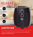 Airfryer Xlarge Klasse Negra 4,2 Lts 1500W. Freidora de aire (KS5001BK) - Miniatura 6