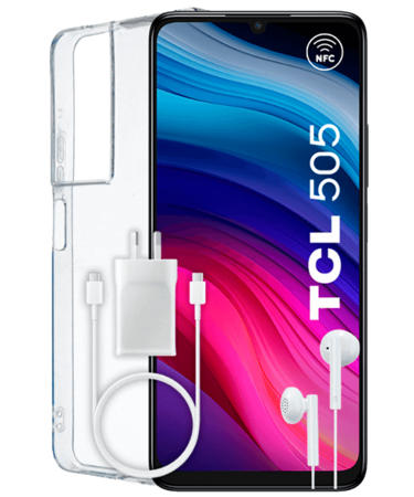 Celular TCL 505s 256GB 4GB RAM Space Gray