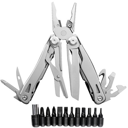 Pinza Multiuso Gadnic Multitool Acero Inoxidable 11 Herramientas Camping